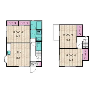 神奈川県横浜市港南区日野南6【一戸建】の間取り