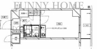 東京都世田谷区上馬5【マンション】の間取り