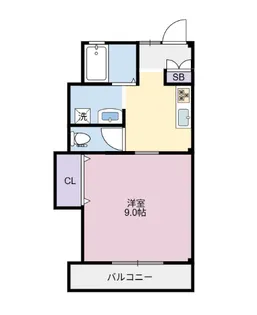 コロポックル6【2階】の間取り