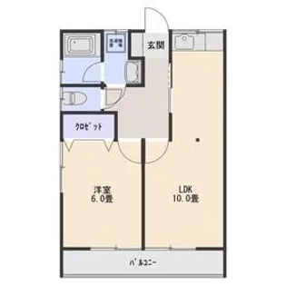 Alpha Repro総社【1階】の間取り