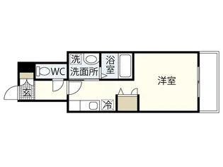 月光東蟹屋【3階】の間取り