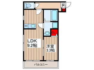 トレンティーノ【1階】の間取り