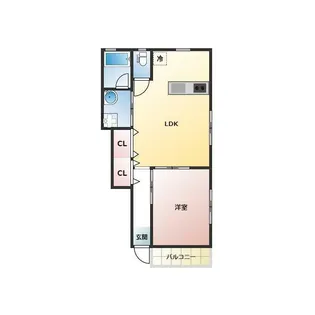 ブレーメンハイム【1階】の間取り