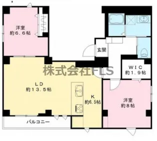 東京都千代田区平河町1【マンション】の間取り