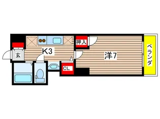 第3森下ビル【3階】の間取り