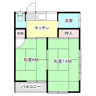 たむら荘【1階】の間取り