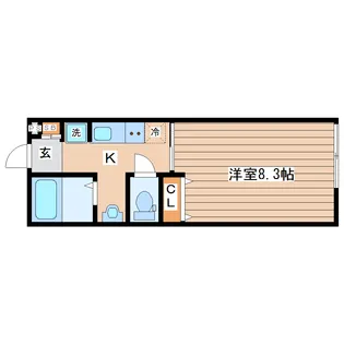 pace長町【2階】の間取り