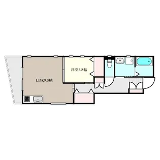 PLENZA MOTOMACHI【1階】の間取り