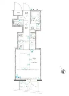 ZOOM川崎EAST【2階】の間取り
