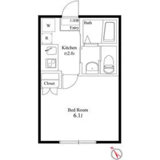 フォレストツインハウスII B棟【2階】の間取り