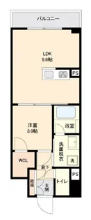 オーキッドレジデンス上呉服【5階】の間取り