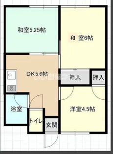 コーポROSE【1階】の間取り