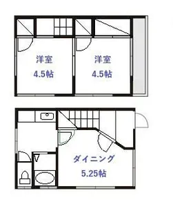 千葉県市川市大和田4【一戸建】の間取り