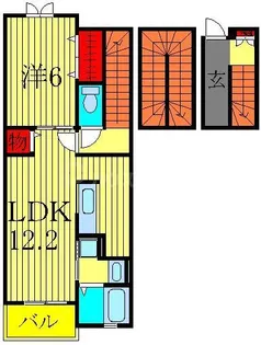 リーブ セレブリテI【3階】の間取り
