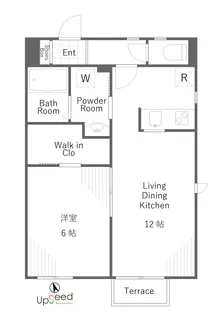クレンション【1階】の間取り