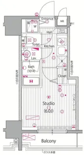 ガーラ・シティ渋谷南平台【7階】の間取り