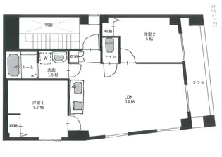 RIM本庄【6階】の間取り