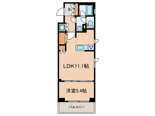 サニバス飯田橋【2階】の間取り