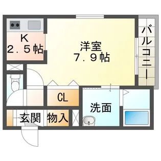 SUMICLOIV【1階】の間取り