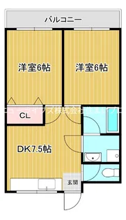 プチメゾントウダ(プチメゾン藤田)【2階】の間取り