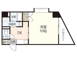 プライムコートK【5階】の間取り