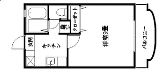 リバーステージ小松原【4階】の間取り