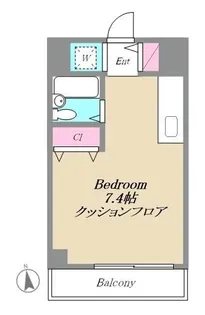 エステートピアいずみ【3階】の間取り