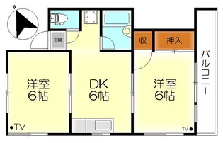 第2橋本ビル【5階】の間取り