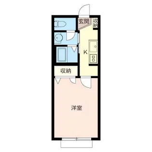 パークハウス碑文谷【1階】の間取り