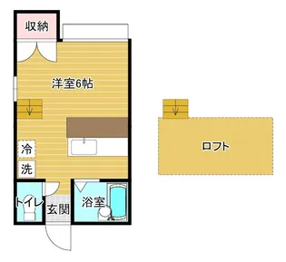 大志館II【2階】の間取り