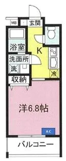 サクラコーポレートハウス【3階】の間取り