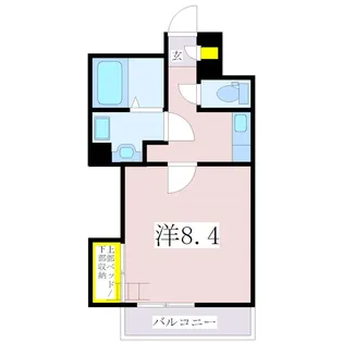 グリーンロード参番館【2階】の間取り