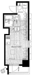 ビバリーホームズ池袋【5階】の間取り