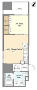 Nifit日本橋横山町【5階】の間取り