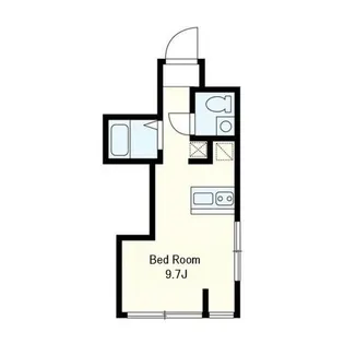 FRANCESCA代田橋【2階】の間取り