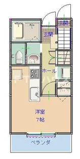 エクラ【1階】の間取り