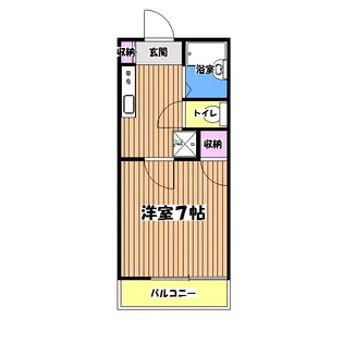 リバーサイドヒルズ【1階】の間取り