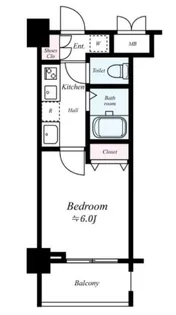 フェニックス池袋North【2階】の間取り