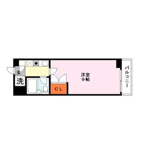 カーサ・ソラッツオ壱番館【6階】の間取り