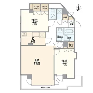 プルミエ田園調布【3階】の間取り
