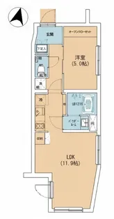 Spruce八雲【1階】の間取り