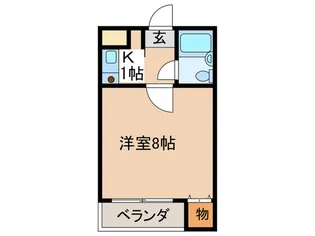 丸栄マンション九条【2階】の間取り