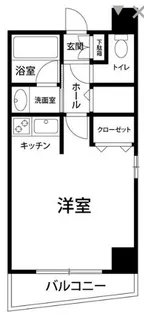 アーバンコート南烏山【1階】の間取り