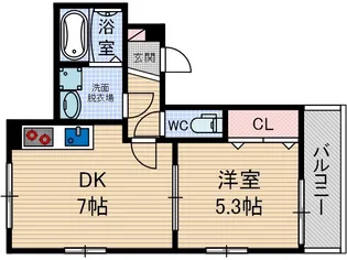 KTIレジデンス総持寺【2階】の間取り