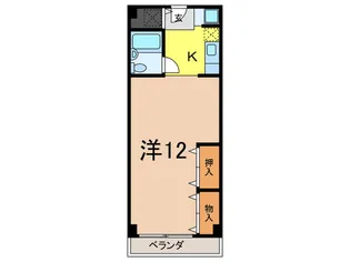 芦屋打出ア-バンライフ【9階】の間取り