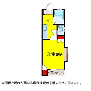昭銀ハイツ(酒々井)【2階】の間取り
