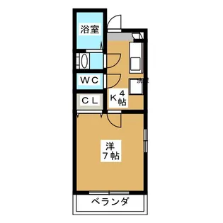 マ・メゾン立川.【3階】の間取り