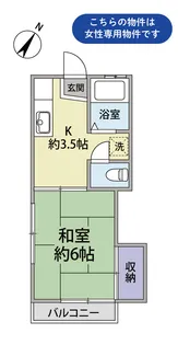 サンコーポ【2階】の間取り