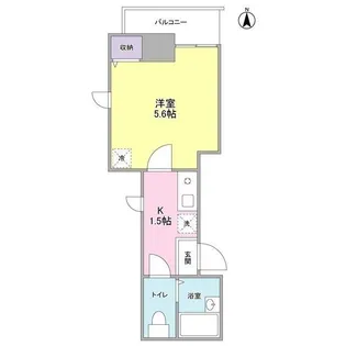 グランビュー御茶ノ水【4階】の間取り