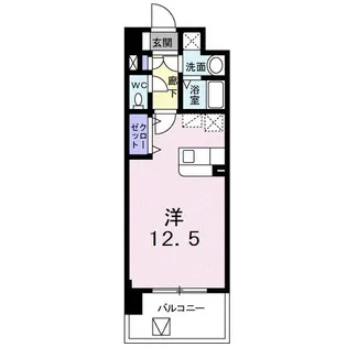 Bruno久留米【2階】の間取り